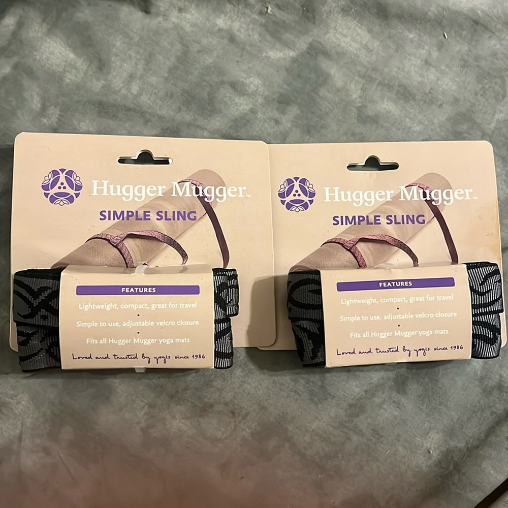 BOTH Hugger Mugger Simple Sling NEW (Great for yoga mats etc)